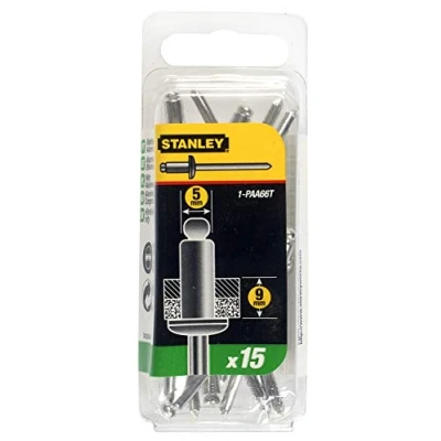 Afbeelding van Stanley blindklinknagel 5X9mm type 1 PAA46T (Per 15 stuks)
