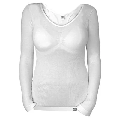 Afbeelding van Heat Holders Thermische Bovenkant Met Lange Mouwen Voor Dames Wit Maat XS/S
