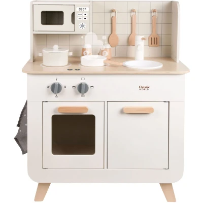Afbeelding van Classic World houten chef&quot;;s speelkeuken, 11dlg.