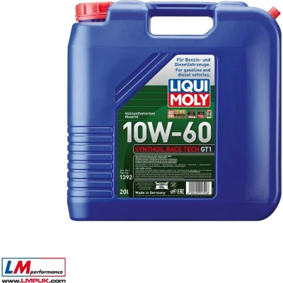 Afbeelding van 20L 10W60 Race Tech GT1 Liqui Moly 1392