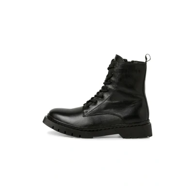 Afbeelding van Tamaris Enkellaarsjes met plateauzool, Dames, Maat: 38, Black Schoenen