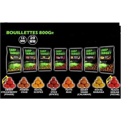 Afbeelding van Fun Fishing Boilies Carp Target 20mm (800gr) Smaak : Power Crab
