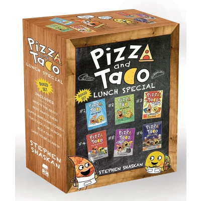 Afbeelding van Pizza and Taco Lunch Special: 6 Book Boxed Set: Books 1 (A Graphic Novel Set)
