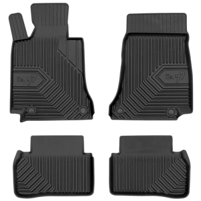 Afbeelding van MOTOS Auto Vloermatten van rubber voor Mercedes Benz C Klasse W205 2014 2021 Verbeter uw reiscomfort met Anti Slip Mat Car No.77 alle weersomstandigheden, bescherming tegen vuil