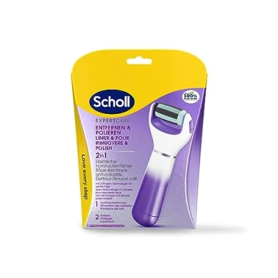 Afbeelding van Scholl Eelt Verwijderaar Elektrisch Roze Voetvijl 1 Stuk