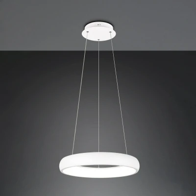 Afbeelding van Trio Led hanglamp Cardona wit Ø 45cm 349614531