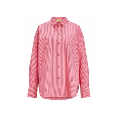 Afbeelding van JJXX Jamie Relaxed NOOS Overhemdblouse, Dames, Maat: Small, Cerise