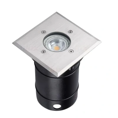 Afbeelding van Kanlux BERG DL 10L 7173 Vloerinbouwlamp Par 16, GU10 LED RVS