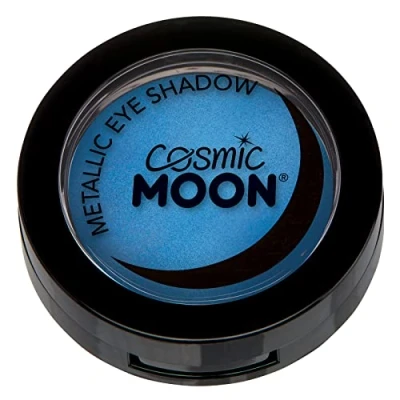 Afbeelding van Metallic Eye Shadow van Cosmic Moon Make up voor gezicht 3,5 g (blauw)