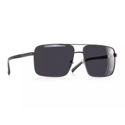 Afbeelding van Zonnebril heren frame gun metal / lenzen grijs UV 400