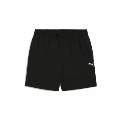 Afbeelding van Puma, Mannen, Sportbroek, WARDROBE ESS Seersucker Relaxed Korte Broek 6&quot; WV (S), Zwart, S