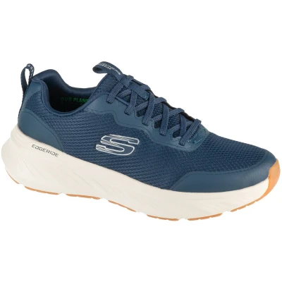 Afbeelding van Skechers Edgeride Sneakers laag navy/white, Heren, Maat: 42.5, Navy/white Textiel/ synthetisch