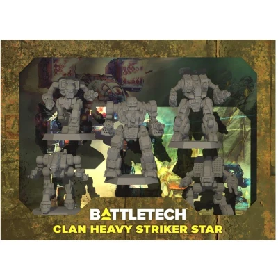 Afbeelding van BattleTech: Clan Heavy Striker Star Miniatuurspel Catalyst Game Labs