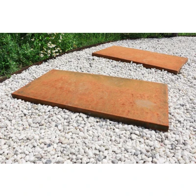 Afbeelding van Cortenstaal Staptegel 40 x 80 cm Per Stuk