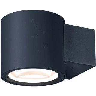 Afbeelding van Slv oculus wl fase wandopbouwarmatuur zwart 8 5w 570lm 2000 3000k cri90 100 dimbaar 1006307