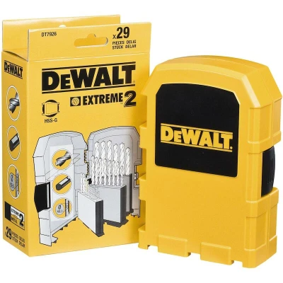 Afbeelding van DeWALT DT7926 29 Delige Metaalborenset In Cassette