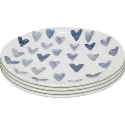 Afbeelding van Borden Cuori Ø28cm (4/set) Kare Design