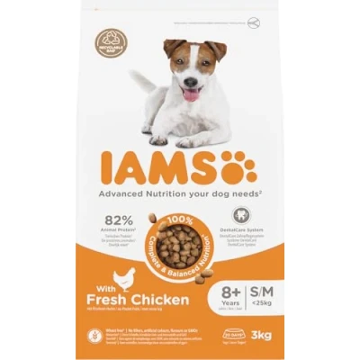 Afbeelding van Iams Dog Senior Small Medium Kip 3 kg