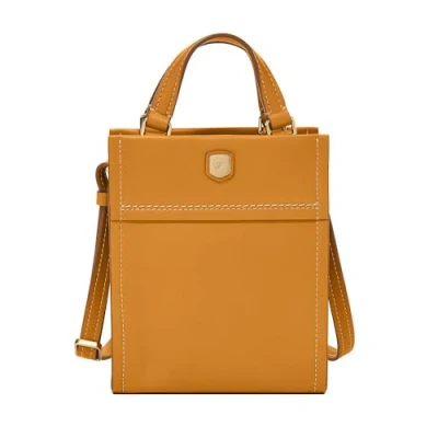 Afbeelding van Fossil Dames Gemma Tote, Geel, geel