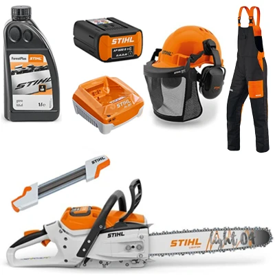 Afbeelding van Stihl MSA 300 accu kettingzaag starters set basic Bladlengte: 35 cm