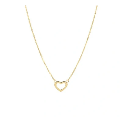 Afbeelding van Geelgouden Collier hart 0 4023393