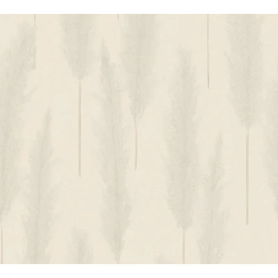 Afbeelding van AS Creation #Hygge 38631 1 386311 Grijs Bloemrijk Creme
