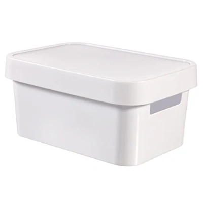 Afbeelding van CURVER Infinity 4,5L met deksel container, plastic, wit, 27x19x12