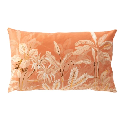 Afbeelding van Dutch Decor AARON Sierkussen 30x50 cm Peach Bloom rood Inclusief binnenkussen