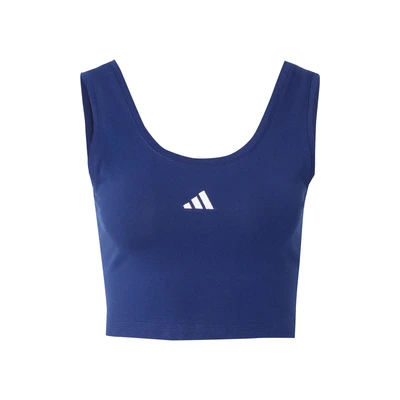 Afbeelding van adidas Sportswear Essentials Small LOGO Lifestyle Top, Dames, Maat: Large, Dark blue/white