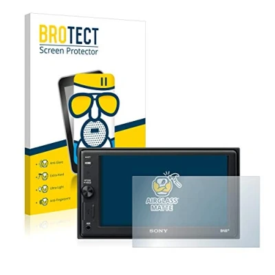 Afbeelding van BROTECT Antireflecterende Glas Screen Protector Mat voor Sony XAV AX1005DB Schermbeschermer [Beschermglas Folie niet Gehard Glas]