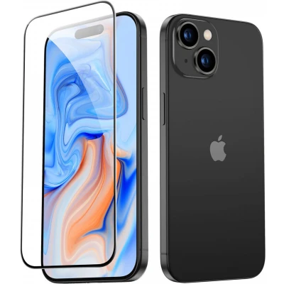 Afbeelding van ESR iPhone 15 Screen Protector Tempered Glass met Montageframe 1 Pack