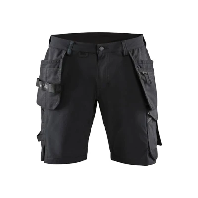Afbeelding van Blaklader Short 4 weg stretch 1520 1645 Zwart/Donkergrijs C46