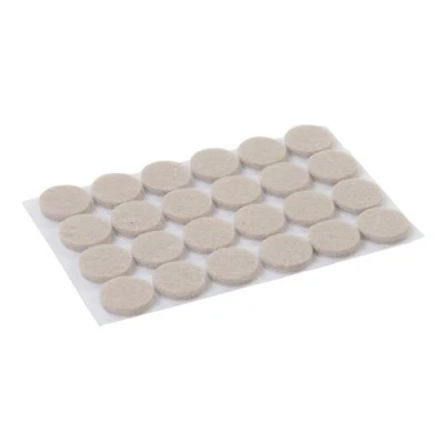 Afbeelding van Fixman Zelfklevende Viltglijders 20 mm Rond 24 stuks