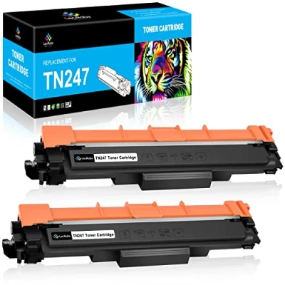 Afbeelding van LeciRoba TN247 Toner voor Brother TN243 DCP L3550CDW L3510CDW HL L3210CW L3230CDN L3230CDW L3270CDW MFC L3710CW L3730CDN L3750CDW L3770CDW (verpakking van 2