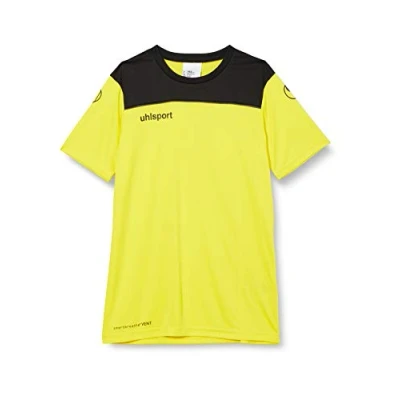 Afbeelding van Uhlsport Offense 23 Poly voetbalshirt voor heren, limoengeel/zwart/antraciet, M