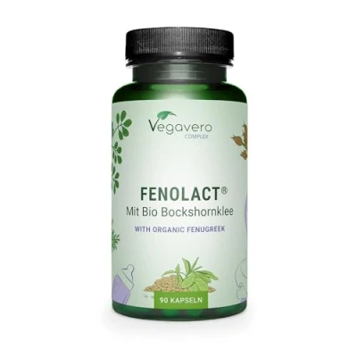 Afbeelding van Vegavero FenoLact® voor vrouwen die borstvoeding geven Met BIOLOGISCHE Fenegriek &amp; Moringa Quatrefolic® foliumzuur, vitamine D3, B12 en ijzer Geen toevoegingen Vegan