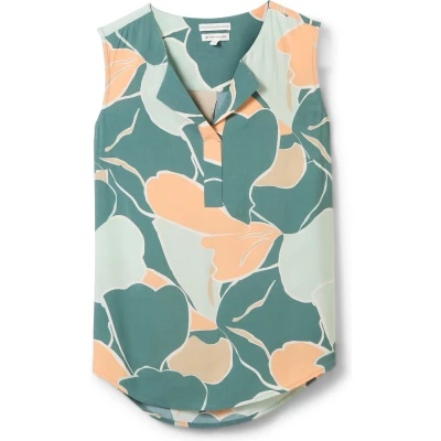 Afbeelding van TOM Tailor Blouse, Dames, Maat: 40, Abstract flower print