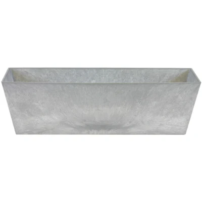 Afbeelding van Steege Plantenbak gerecycled kunststof steengrijs 55 x 17 cm