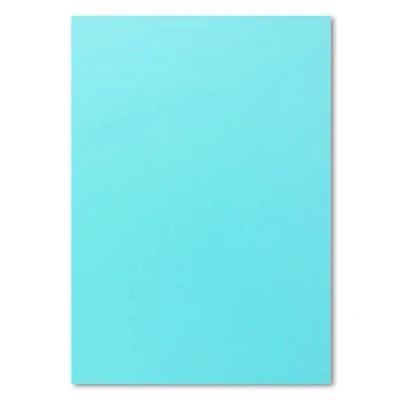 Afbeelding van 100 vellen papier planovellen DIN A4 turquoise 160 g/m² 21 x 29,7 cm knutselvel kleipapier fotokarton knutselpapier klei karton kleurrijk