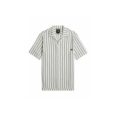 Afbeelding van G STAR Regular Overhemd, Heren, Maat: Large, Shadow olive bold stripe