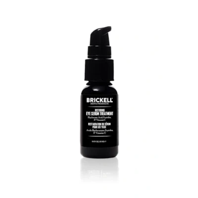 Afbeelding van Brickell Men&#039;s Products Herstellende oogserumbehandeling voor mannen, natuurlijk en organisch oogserum om stevige rimpels te verminderen, donkere kringen verminderen jeugdige huid 19 ml, ongeparfumeerd bevorderen