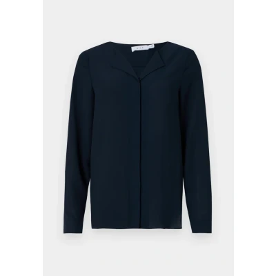 Afbeelding van VILA LUCY L S NOOS Blouse, Dames, Maat: XL, Total eclipse