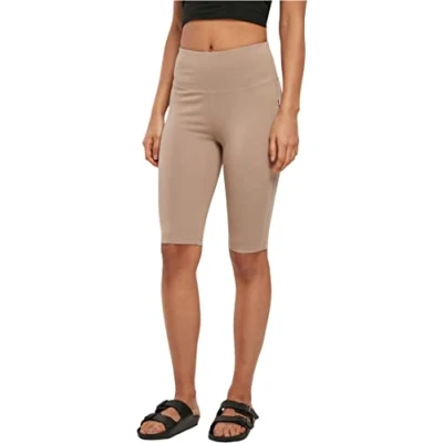 Afbeelding van Urban Classics Stretch Cycle Shorts, Dames, Maat: Small, Softtaupe