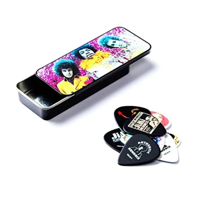 Afbeelding van Jim Dunlop Jimi Hendrix Are You Experienced? opbergblikje met plectrums medium