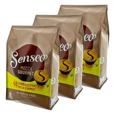 Afbeelding van Senseo Koffiepads Mokka Gourment &amp;intensief, vers, voor Kaffepadmaschinen 144
