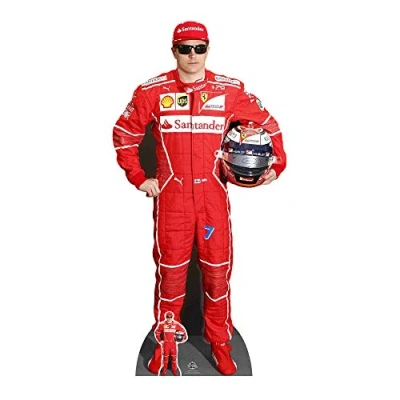 Afbeelding van Star Cutouts Ltd CS665 Kimi Räikkönen, karton, meerkleurig, 174 x 85 cm