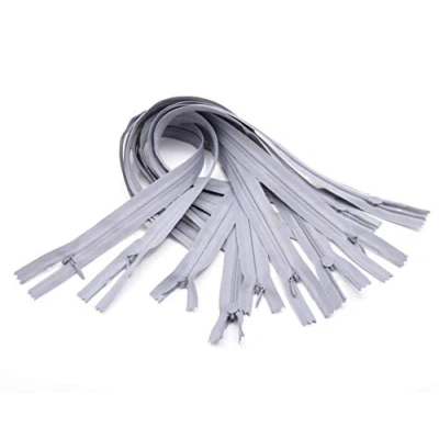 Afbeelding van LEDUC RVNAVN3 60 243 10 Trimz Invisible Zip ritssluiting, grijs, cm