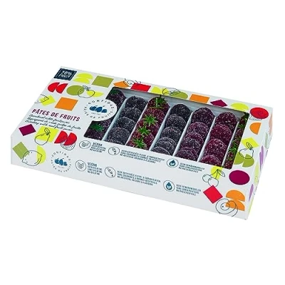 Afbeelding van Vruchtenpasta&#039;s 1 Kg, rode vruchtensmaken (Aardbei, framboos, kers, zwarte bes), glutenvrij, geen conserveringsmiddelen, kleurstoffen en kunstmatige aroma&#039;s.
