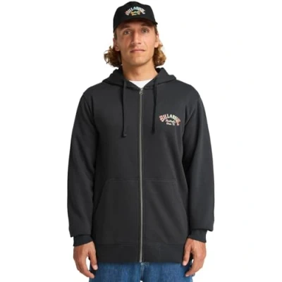 Afbeelding van Billabong Foundation Sweater met rits, Heren, Maat: Large, Black