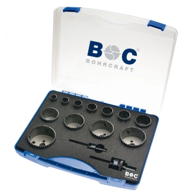 Afbeelding van Bohrcraft BI Metalen gatzagen HSS, Allround gatzagenset 14 delig gatzaag
